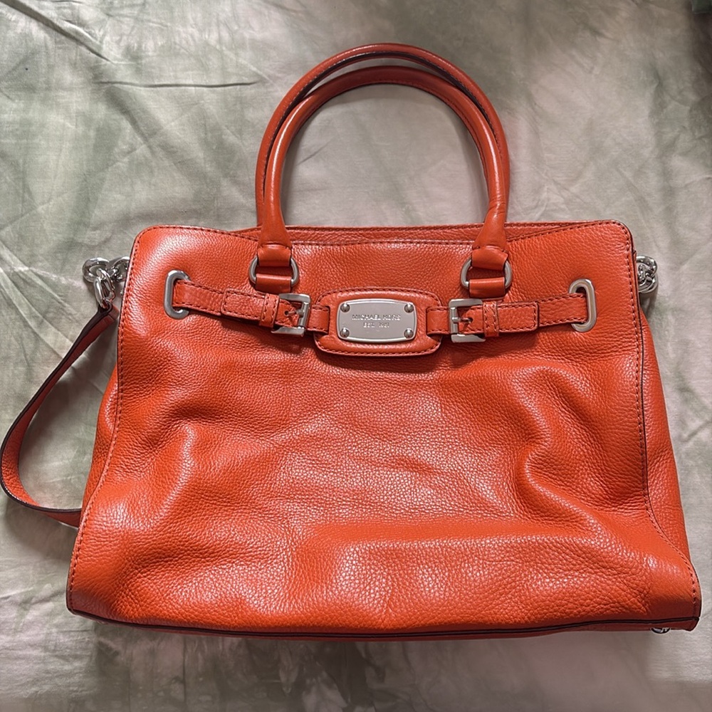 MICHAEL Michael Kors Hamilton Large Chain Strap Satchel